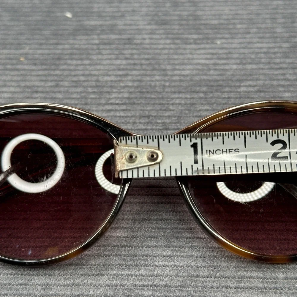Ted Baker London TBW098 Tortoise Cat Eye Y2K Sunglasses Brown Gradient Lenses